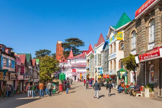 शिमला माल रोड (Shimla Mall Road)